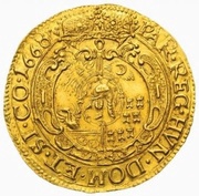 4 Ducats - Mihály Apafi, Hungary, 1668 reverse image
