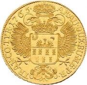 4 Ducats - Maria Theresa, Hungary, 1759-1765 reverse image