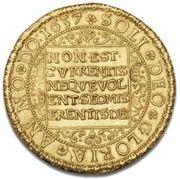 5 Ducats - I György Rákóczi, Hungary, 1637 reverse image
