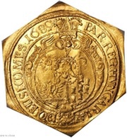 5 Ducats - Mihály Apafi, Hungary, 1689 reverse image