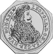 5 Ducats - Leopold I Kolozsvár- Klippe obverse image