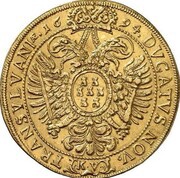 5 Ducats - Leopold I Kolozsvár, Hungary, 1694 reverse image