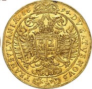 5 Ducats - Leopold I Kolozsvár, Hungary, 1694-1696 reverse image