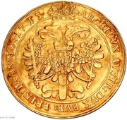 5 Ducats - Charles III, Hungary, 1713 reverse image