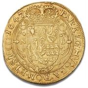 6 Ducats - I György Rákóczi, Hungary, 1647 reverse image