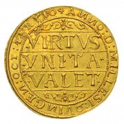 10 Florins - Kristóf Báthori, Hungary, 1583 reverse image