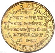 10 Ducats - Zsigmond Rákóczi, Hungary, 1607 reverse image