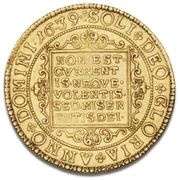 10 Ducats - Georg Rakoczi I, Hungary, 1639 reverse image