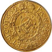 10 Ducats - Ákos Barcsai, Hungary, 1659-1660 reverse image