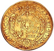 10 Ducats - Mihály Apafi, Hungary, 1662 reverse image