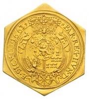 10 Florins - Mihály Apafi Klippe, Hungary, 1662-1663 reverse image