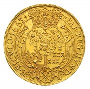 10 Florins - Mihály Apafi, Hungary, 1662-1663 reverse image
