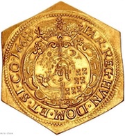 10 Ducats - Mihály Apafi, Hungary, 1668 reverse image