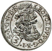 3 Kreuzers - Leopold I Hall obverse image