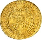 10 Ducats - Mihály Apafi, Hungary, 1681-1683 reverse image