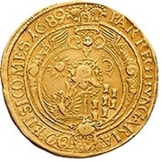 10 Ducats - Mihály Apafi, Hungary, 1689 reverse image