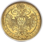 10 Ducats - Leopold I, Hungary, 1696 reverse image