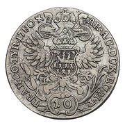 10 Kreuzers - Maria Theresa reverse image