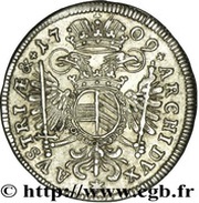 3 Kreuzers - Joseph I München, Austria, 1705-1711 reverse image