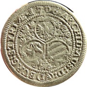 3 Kreuzers - Joseph I Graz, Austria, 1706-1711 reverse image