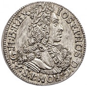 3 Kreuzers - Joseph I Hall obverse image