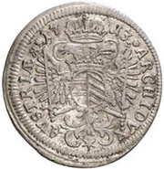 3 Kreuzers - Charles VI München, Austria, 1712-1714 reverse image