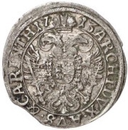 3 Kreuzers - Charles VI St Veit, Austria, 1713 reverse image