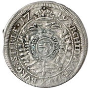 3 Kreuzers - Charles VI Graz, Austria, 1713-1728 reverse image