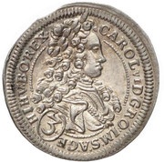3 Kreuzers - Charles VI Vienna obverse image