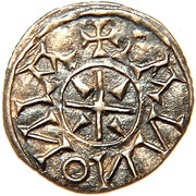 Denier - Peter Orseolo, Hungary, 1038-1046 reverse image