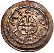 Denier - Géza, as Crown Prince, Hungary, 1064-1074 reverse image