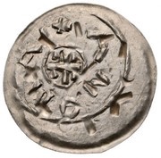 Denier - Géza I, Hungary, 1074-1077 reverse image