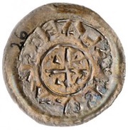 Denier - Ladislaus I, Hungary, 1077-1095 reverse image
