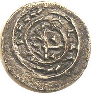 Denier - Coloman, Hungary, 1095-1116 reverse image