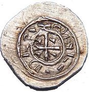 Denier - Coloman, Hungary, 1095-1116 reverse image