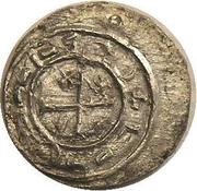 Denier - Coloman, Hungary, 1095-1116 reverse image