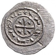 Denier - Coloman, Hungary, 1095-1116 reverse image