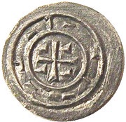 Denier - Stephen II, Hungary, 1116-1131 reverse image