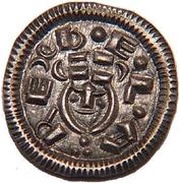 Denier - Béla II obverse image