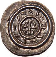 Denier - Béla II, Hungary, 1131-1141 reverse image