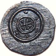 Denier - Béla II, Hungary, 1131-1141 reverse image