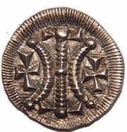 Denier - Béla II obverse image