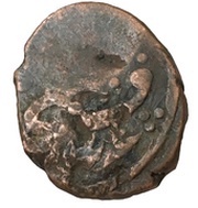 1 Falus - Ayub Shah Kabul Mint reverse image