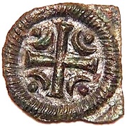 Denier - Béla II Klippe obverse image