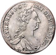 3 Kreuzers - Maria Theresia Vienna obverse image