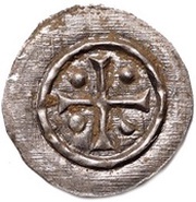 Denier - Géza II, Hungary, 1141-1162 reverse image