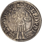 Batzen - Maximilian I St Veit, Austria, 1516-1517 reverse image