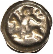 Denier Bracteate - Béla IV, Hungary, 1173-1270 reverse image