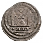 Denier - Andrew II, Hungary, 1205-1235 reverse image