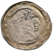 Denier - Andrew II, Hungary, 1205-1235 reverse image
